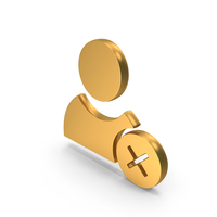 Remove User Delete User Icon Gold PNG & PSD Images