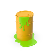 Toxic Waste Barrel PNG & PSD Images