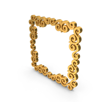 Box Frame Design Border Gold PNG & PSD Images