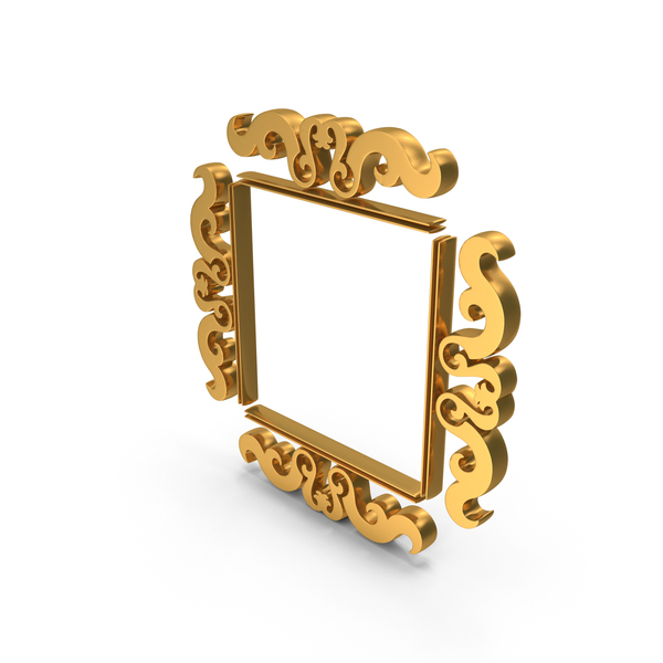 gold frame border design