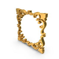 Small Box Frame Design Border Gold PNG & PSD Images
