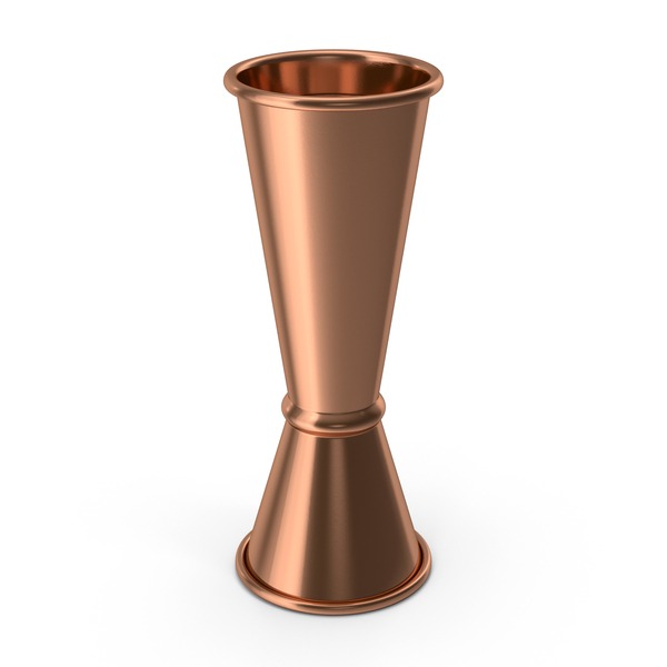 Double Sided Copper Jigger PNG & PSD Images