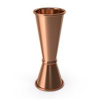 Double Sided Copper Jigger PNG & PSD Images