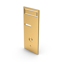 Gold Camputer Symbol PNG & PSD Images