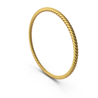 Golden Rope Circle PNG & PSD Images
