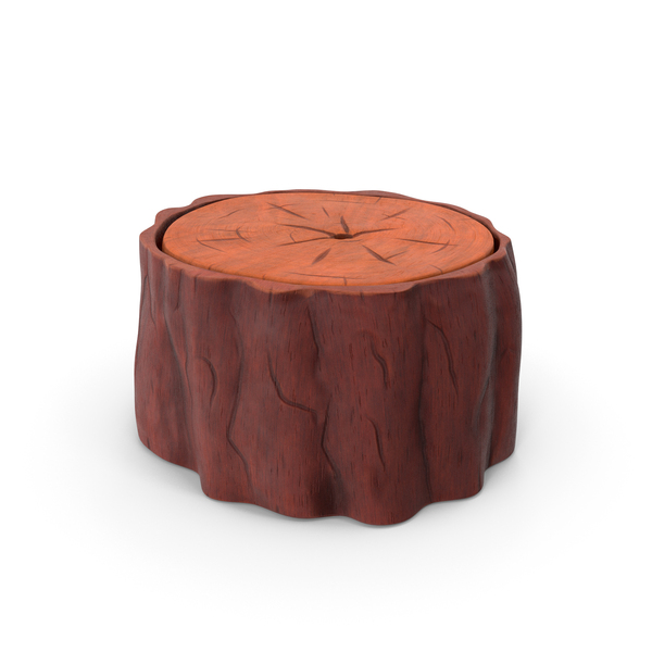 Low Cartoon Stump PNG & PSD Images