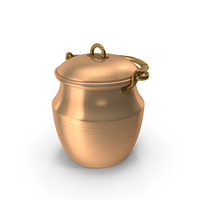 Copper Cooking Pot PNG & PSD Images