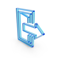 User Exit Arrow Web Icon Glass PNG & PSD Images
