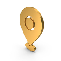 Location Map Location Icon Gold PNG & PSD Images
