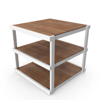 Wooden Shelf Rack PNG & PSD Images