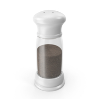 White Pepper Shaker PNG & PSD Images