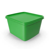 Green Butter Box PNG & PSD Images