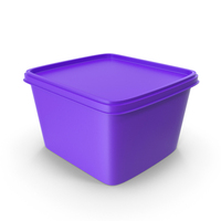 Purple Butter Box PNG & PSD Images
