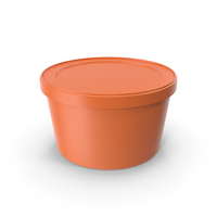 Orange Butter Box PNG & PSD Images