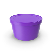Purple Butter Box PNG & PSD Images