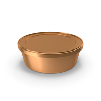 Copper Butter Box PNG & PSD Images