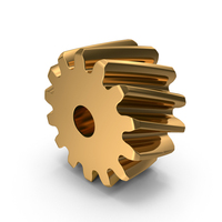 Gold Gear PNG & PSD Images