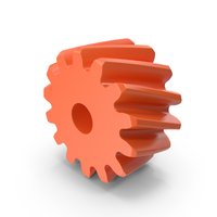 Orange Gear PNG & PSD Images