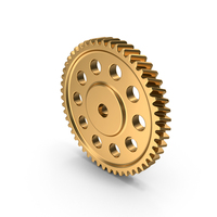 Gold Gear PNG & PSD Images