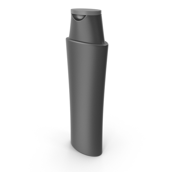 Black Shampoo Bottle PNG & PSD Images