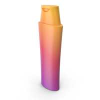 Gradient Shampoo Bottle PNG & PSD Images