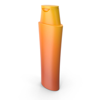 Gradient Shampoo Bottle PNG & PSD Images