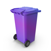 Gradient Trash Bin PNG & PSD Images