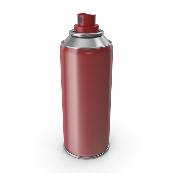 Red Spray Can PNG & PSD Images
