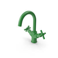 Green Faucet PNG & PSD Images