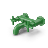 Green Faucet PNG & PSD Images