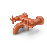 Orange Faucet PNG & PSD Images
