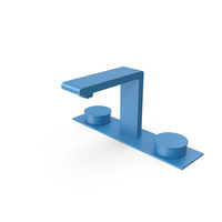 Blue Faucet PNG & PSD Images