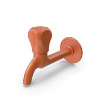 Orange Faucet PNG & PSD Images