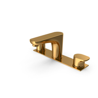 Gold Faucet PNG & PSD Images