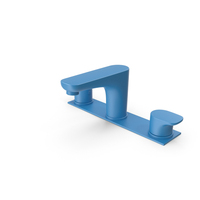 Blue Faucet PNG & PSD Images