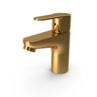 Gold Faucet PNG & PSD Images