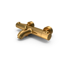 Gold Faucet PNG & PSD Images