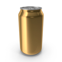 Gold Drink Can PNG & PSD Images