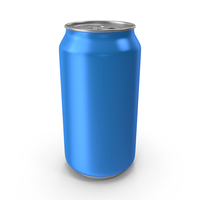 Blue Drink Can PNG & PSD Images