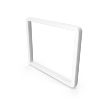 Frame Square Shape White PNG & PSD Images
