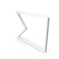 Label Empty Left Shape White PNG & PSD Images