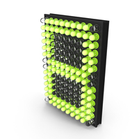 LED Matrix Number 8 PNG & PSD Images