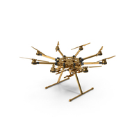 Gold Drone PNG & PSD Images