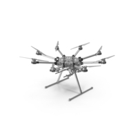 Silver Drone PNG & PSD Images