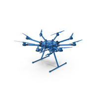 Blue Drone PNG & PSD Images