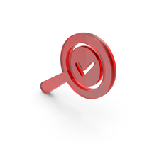 Magnify Correct Accept Tick Glass PNG & PSD Images