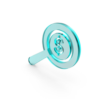 Magnify Dollar Glass PNG & PSD Images