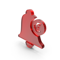 Notification Bell Euro Glass PNG & PSD Images