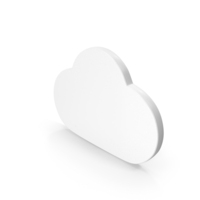 Cloud Shape White PNG & PSD Images