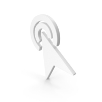 Cursor Shape White PNG & PSD Images